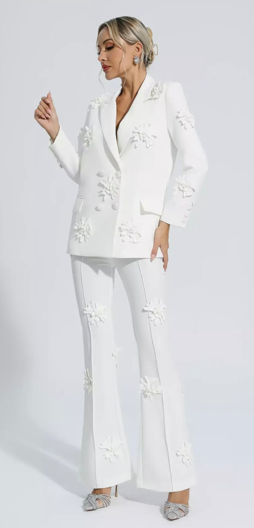 Premium White women’s suit